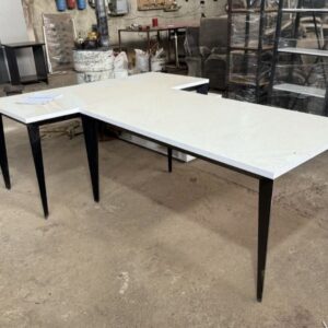 میز مدیریت و کنفرانس فلزی کلاف باز